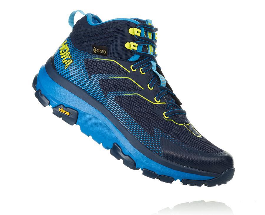 Chaussure Randonnée Hoka One One Toa Gore-Tex Homme - Bleu Marine - JQR-723415